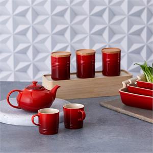Le Creuset Cerise Stoneware Classic Teapot 1.3L